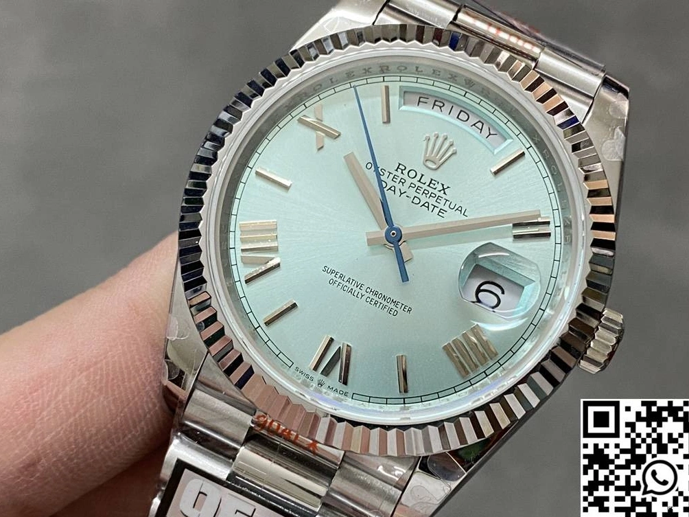 Factory 979 Blue Trendy v5 M228236-0012 Steel Rolex Tungsten Day QF Date Dial 0713